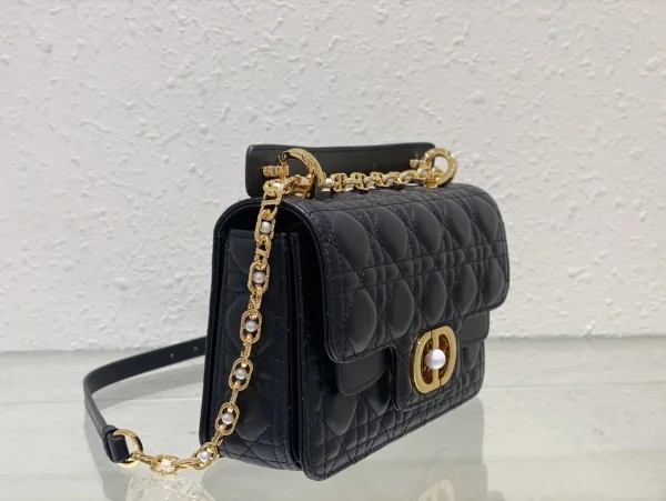 Dior Jolie 藍色小牛皮斜挎包小號PM-M9271：圖片 4