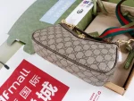 GUCCI Ophidia藍帆布斜挎包-735132：圖片 7