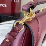 GUCCI Blondie小號黑色皮革手挽包-815714：圖片 6