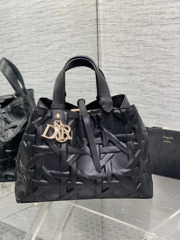 Dior Toujours 黑色托特包中號MM-M2821：圖片 2