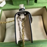 GUCCI Love Parade米棕帆布肩揹包-696180：圖片 5