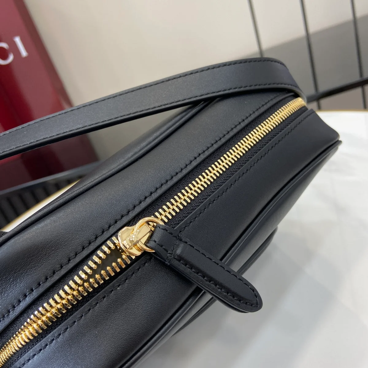 GUCCI Blondie迷你米棕帆布斜揹包-820429 7 GUCCI Blondie迷你米棕帆布斜揹包-820429