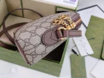 GUCCI Gucci Love Parade小號米白帆布斜揹包-499621：圖片 8