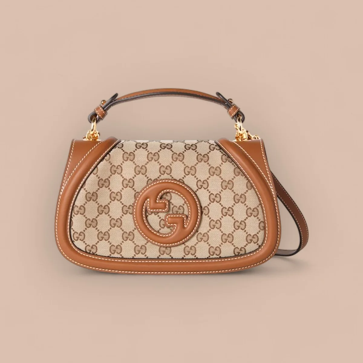 GUCCI Blondie小號紅色皮革手提包-815714 1 GUCCI Blondie小號紅色皮革手提包-815714