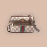 GUCCI Ophidia米白斜背包-517350