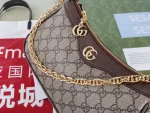 GUCCI Ophidia藍帆布斜挎包-735132：圖片 8
