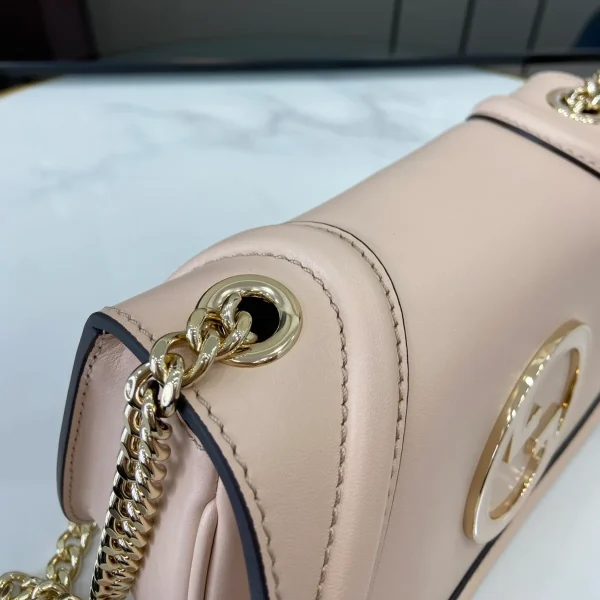 GUCCI Blondie粉皮肩揹包-815711：圖片 8