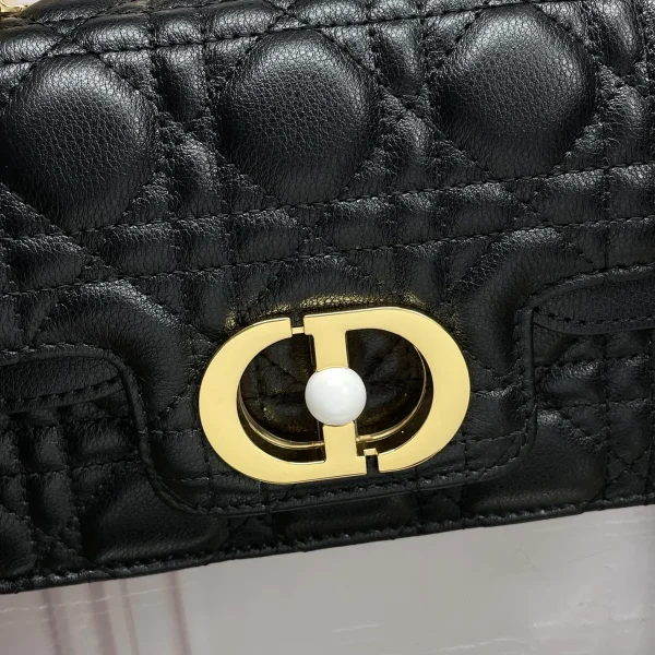 Dior Jolie mini 黑色小牛皮斜挎包-M9272：圖片 9