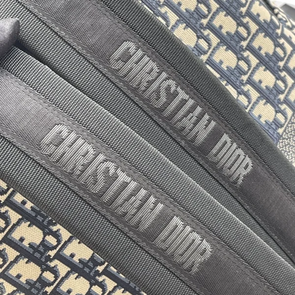 Dior Travel 藍色Dior Oblique雙肩背包-：圖片 8