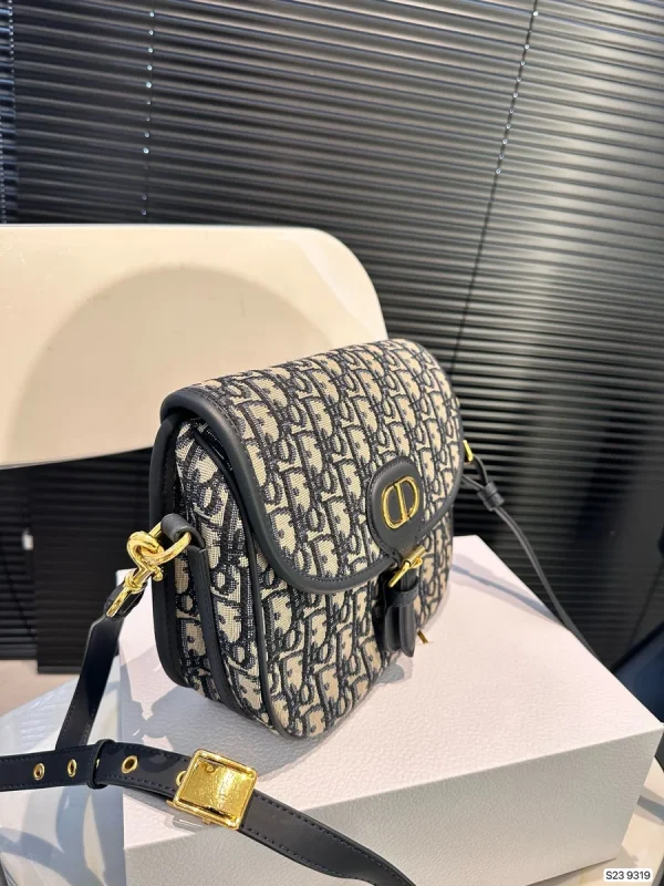 Dior Bobby 藍色斜挎包中號MM-M9319：圖片 5