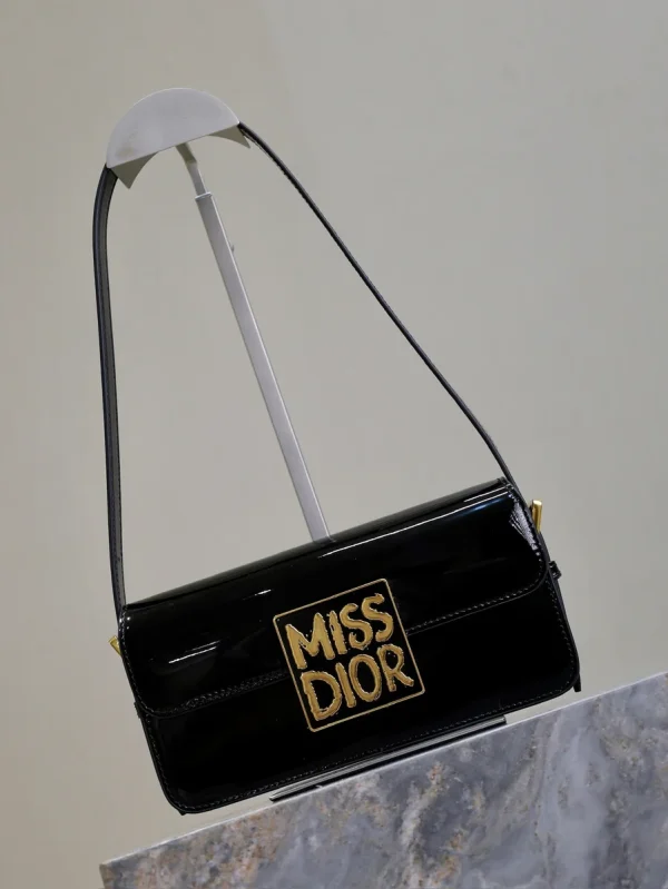 Dior Miss 黑色單肩包小號PM-M2610：圖片 3