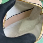 GUCCI GG Quilted小號粉米皮革斜挎包-702234：圖片 9