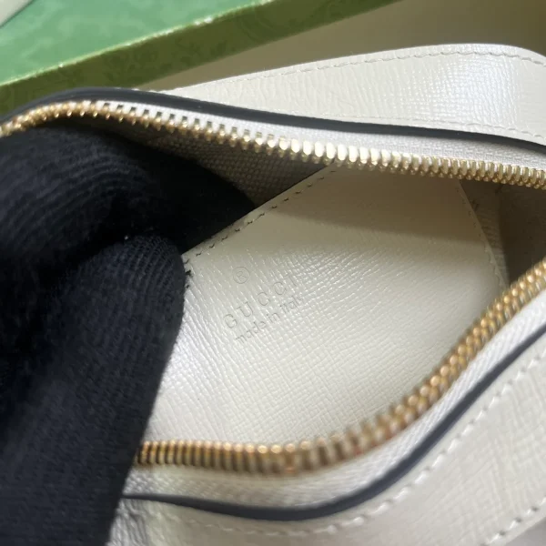 GUCCI Horsebit 1955小號黑色皮革肩揹包-760196：圖片 9
