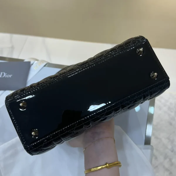 Dior Lady 黑色小牛皮包小號PM-M0531：圖片 6