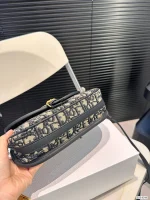 Dior Bobby 藍色斜挎包中號MM-M9319：圖片 8