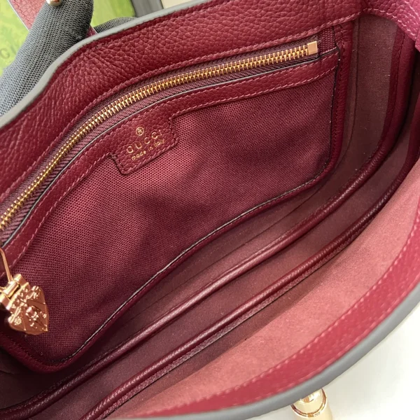 GUCCI Jackie 1961小號象牙皮革肩揹包-810232：圖片 10