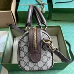 GUCCI Gucci Lido米白皮革斜揹包-772053：圖片 5