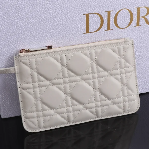 Dior Toujours 奶白色小牛皮肩背包中號MM-M2821：圖片 8