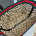 GUCCI Totissima中號黑色帆布托特包-788203：圖片 10