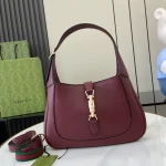 GUCCI Jackie 1961小號象牙皮革肩揹包-810232：圖片 2