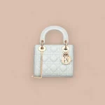 Dior Lady mini 綠色羊皮斜挎包mini-M0505