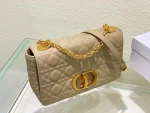 Dior Caro 繩索色斜挎包中號MM-M9242：圖片 3