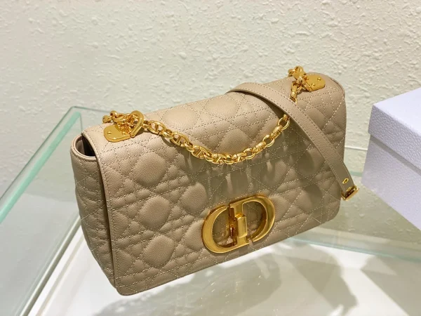 Dior Caro 繩索色斜挎包中號MM-M9242：圖片 3