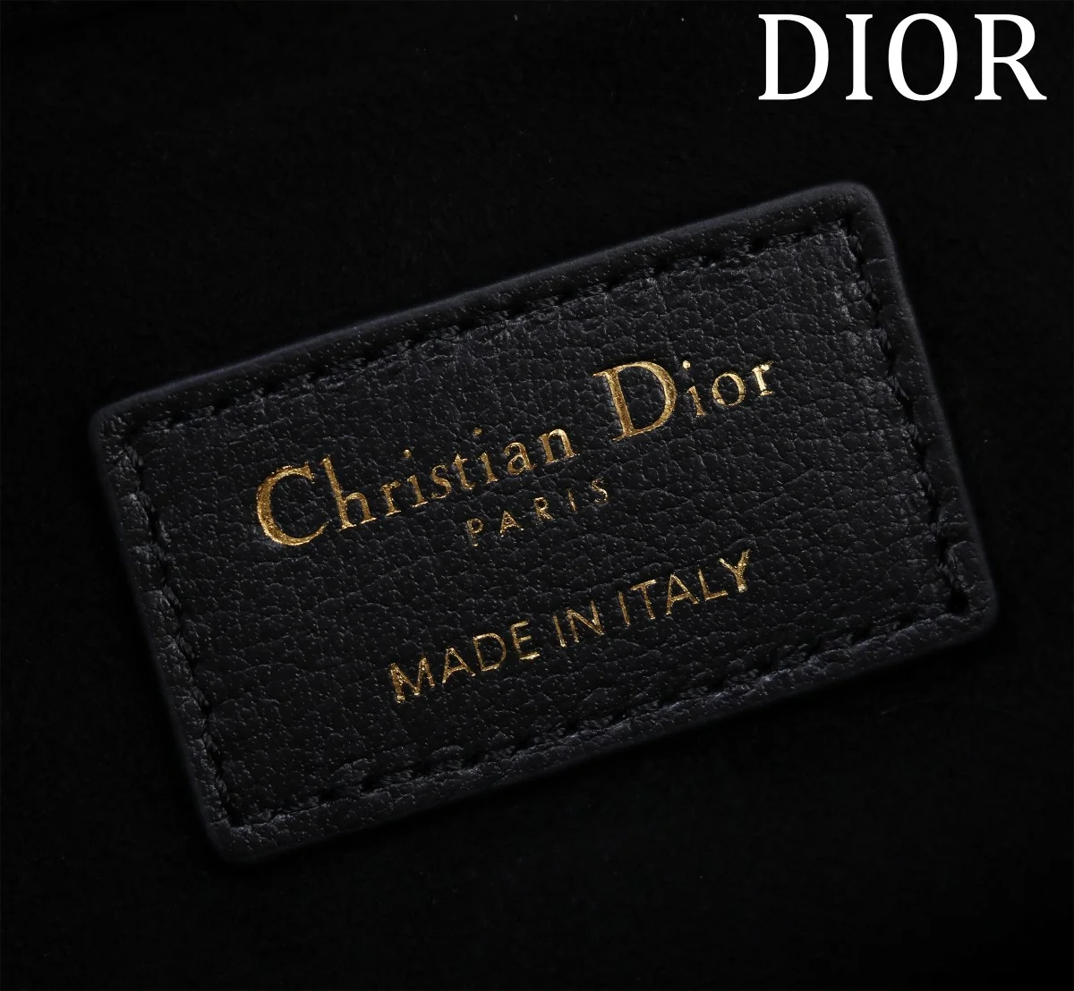 Dior Lady 藍色牛仔布 斜挎包中號MM-M0540 9 Dior Lady 藍色牛仔布 斜挎包中號MM-M0540