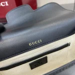 GUCCI Horsebit 1955米棕皮革肩揹包-815205：圖片 10