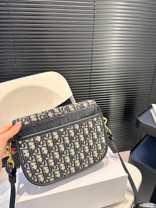 Dior Bobby 藍色斜挎包中號MM-M9319：圖片 7