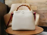 GUCCI Diana小號白色皮革斜揹包-746251：圖片 6
