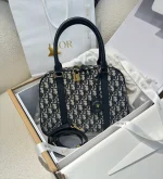 Dior D-Vibe 藍色斜挎包中號MM-M1341：圖片 11