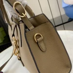 GUCCI Rosso Ancora小號紅色皮革手提包-795349：圖片 8