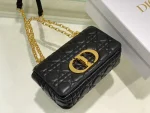 Dior Caro 黑色小牛皮斜挎包小號PM-M9241：圖片 7