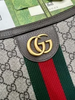 GUCCI Love Parade藍米帆布斜揹包-598125：圖片 3