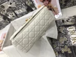 Dior Caro 象牙色小牛皮斜挎包中號MM-M9242：圖片 5