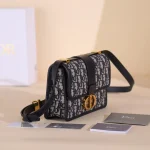 Dior 30 Montaigne 藍色斜挎包小號PM-M9234：圖片 3