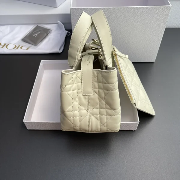 Dior Toujours 白色手提包小號PM-M2822：圖片 5