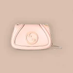 GUCCI Blondie粉皮肩揹包-815711