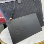 GUCCI Totissima中號紅色帆布托特包-788203：圖片 6