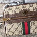 GUCCI Ophidia米白斜背包-517350：圖片 6