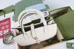 GUCCI Spring Summer春夏象牙粒面手提包-806205：圖片 9