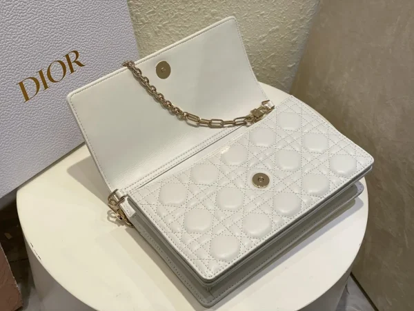 Dior Top 白色斜挎包小號PM-M0997：圖片 8