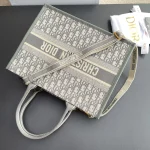 Dior Book 灰色托特包中號MM-M1324：圖片 10