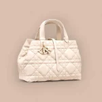 Dior Toujours 象牙色小牛皮托特包中號MM-M2821