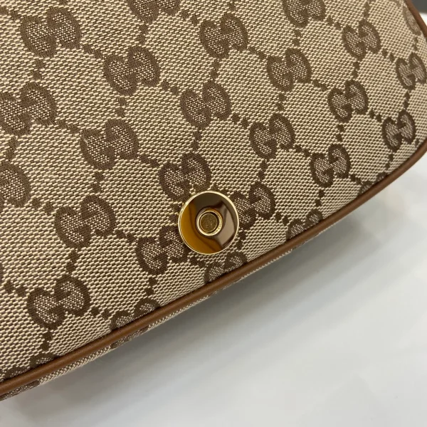 GUCCI Blondie棕滑面肩揹包-815700：圖片 13