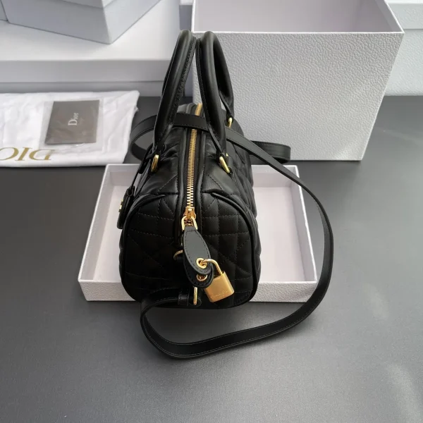Dior Groove 黑色小牛皮斜挎包小號PM-M1364：圖片 5