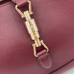 GUCCI Jackie 1961小號象牙皮革肩揹包-810232：圖片 5