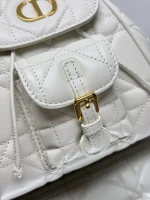 Dior Caro 白色羊皮背包小號PM-M6302：圖片 4
