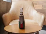GUCCI Ophidia米棕帆布斜背包-658551：圖片 5